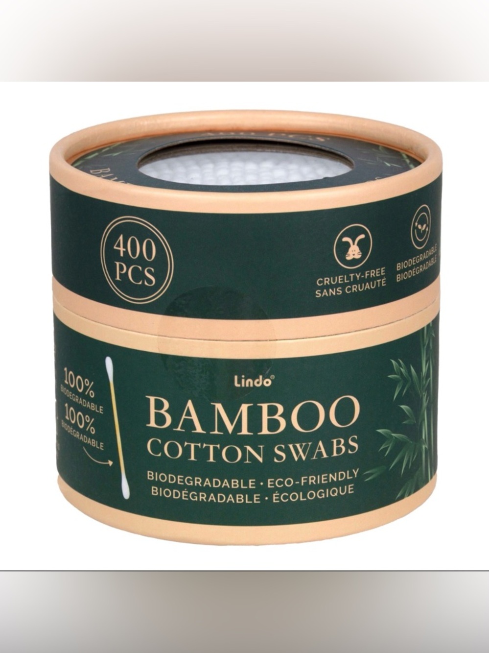 Lindo 400 Bamboo Q Tips